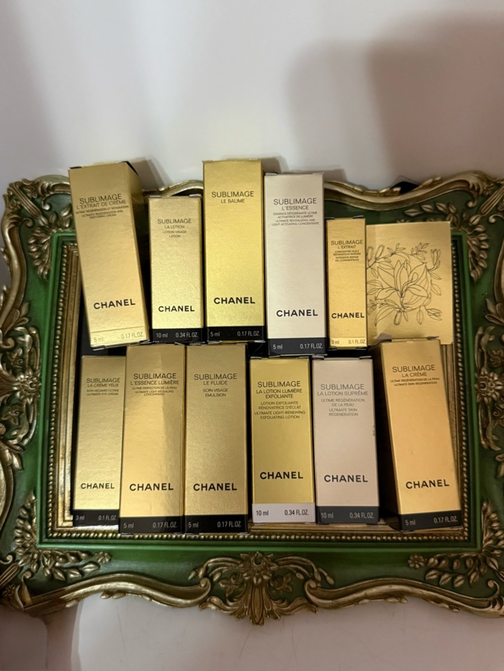 Pick your Chanel Sublimage skin care mini